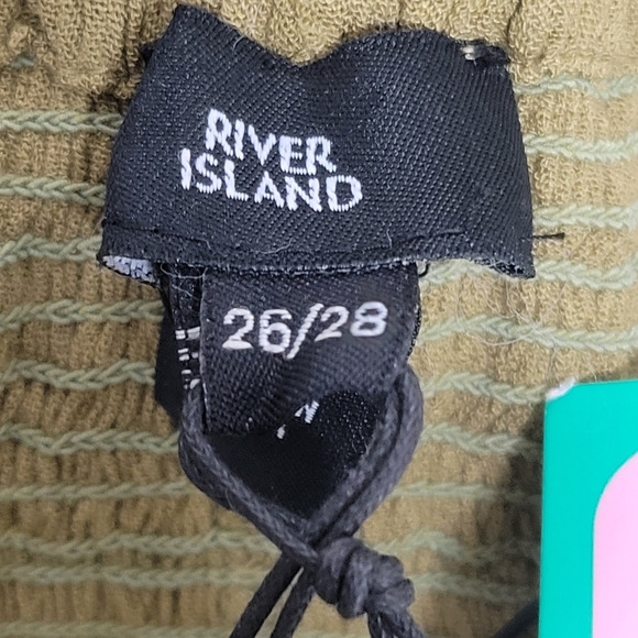 River Island and NWT Bandeu Halterneck Beach Jumpsuit. - Picture 7 of 16